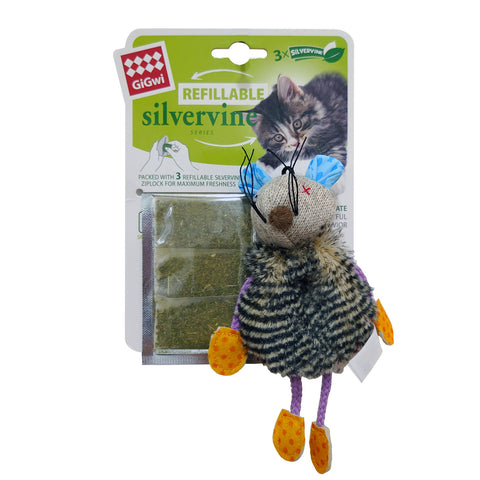 *Mouse Refillable Slivervine with 3 Slivervine teabags with ziplock bag