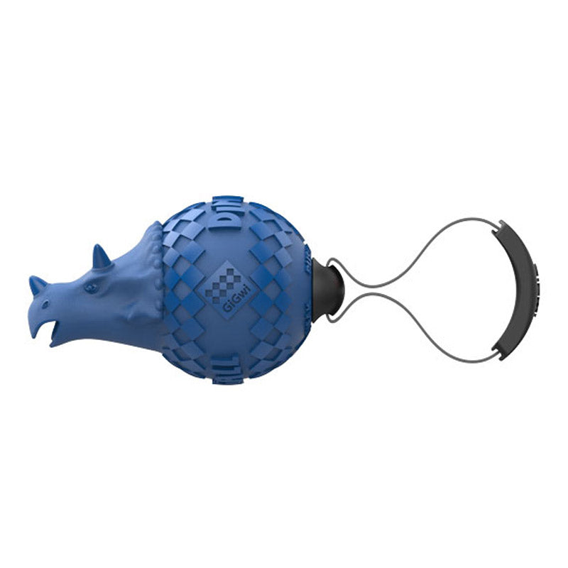 Gigwi Dinoball Triceratops “Push to Mute” Light Blue