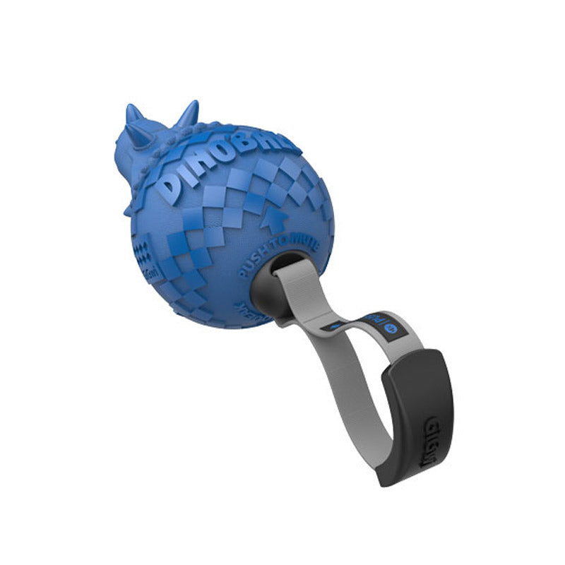 *Gigwi Dinoball Triceratops “Push to Mute” Light Blue