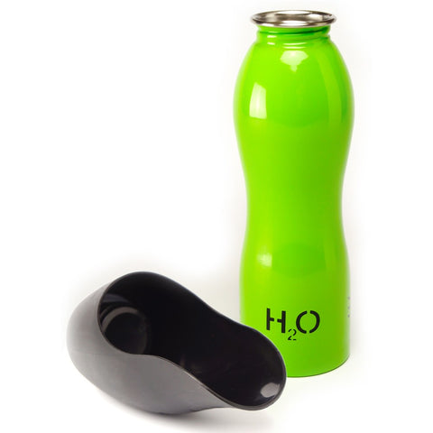 H2O4K9 Dog Water Bottle -Green (4612078534709)
