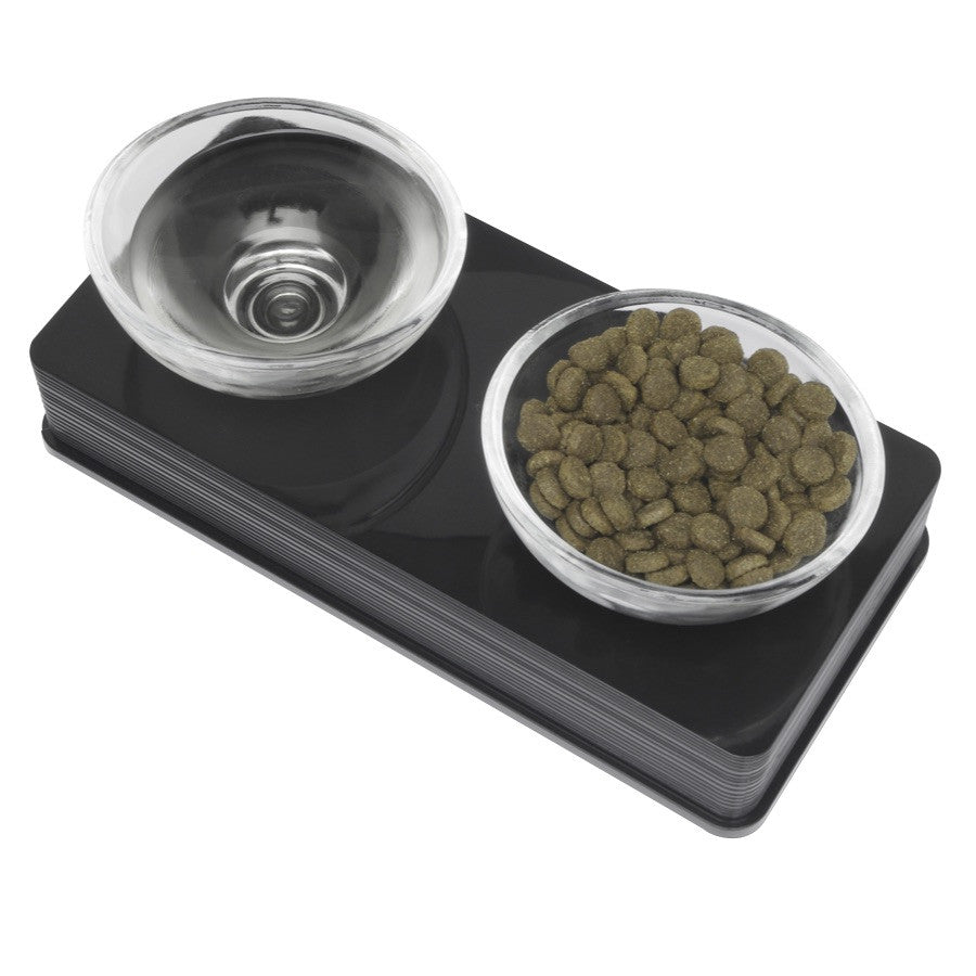 *CATIT GLASS CAT BOWL