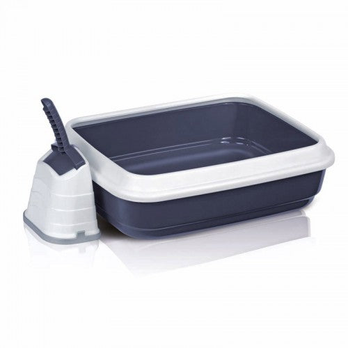 IMAC Litter Tray+ Scoop with stand (59x40x28 cm) (4601375785013)