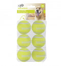 INTERACTIVE HYPER FETCH TENNIS BALLS- 6 PCS (4601405505589)
