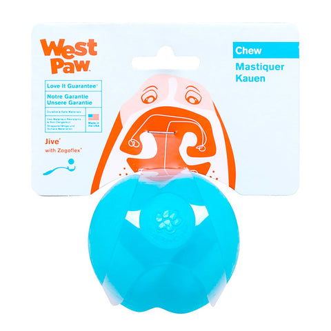 Westpaw Design Jive Dog Ball BLUE