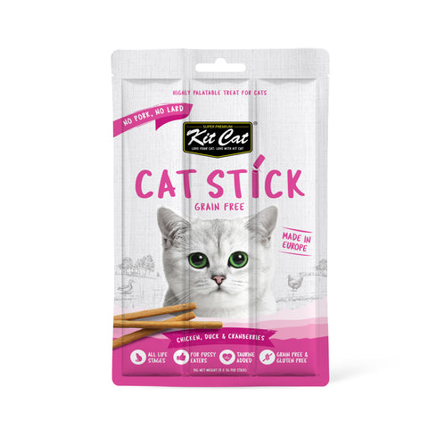 *Kit Cat Grain Free Cat Stick Chicken Duck & Cranberries 15g