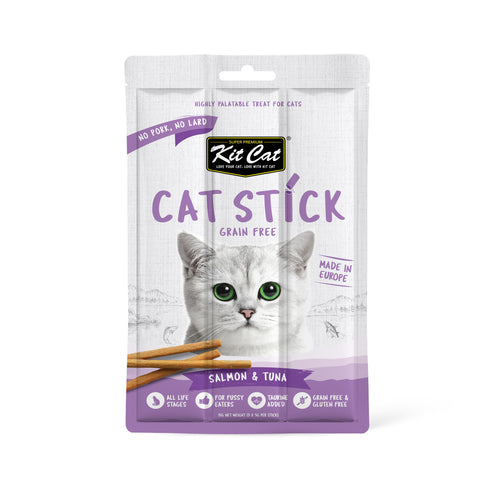 *Kit Cat Grain Free Cat Stick Salmon & Tuna 15g