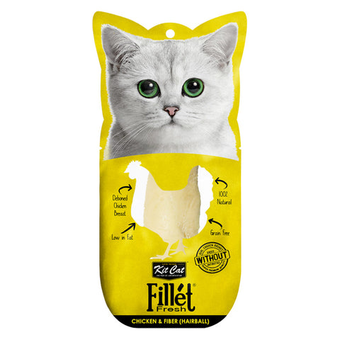 Kit Cat Fillet Fresh Chicken and Fiber (Hairball) (4598852485173)