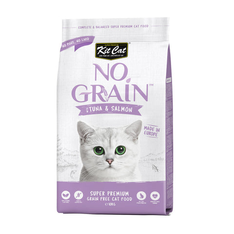 Kit Cat No Grain With Tuna And Salmon 1kg
