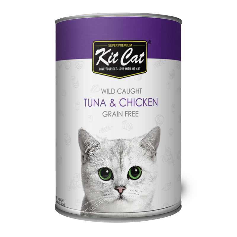 Kit Cat Wild Caught Tuna & Chicken (400g) (4597822488629)