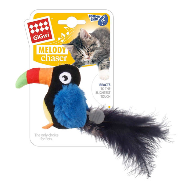 Melody Chaser (Toucan) with motion Activated Sound Chip