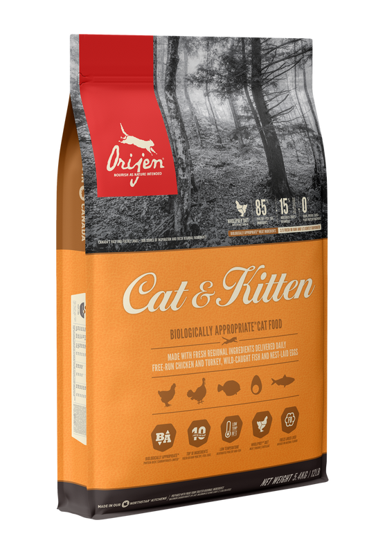 Orijen cat and kitten food 1.8 kg best sale