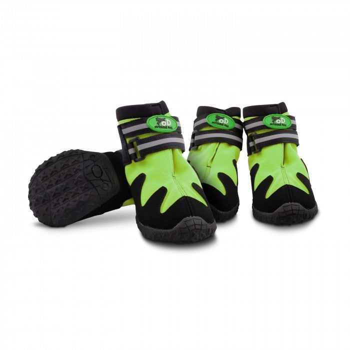 OUTDOOR DOG SHOES - GREEN / M (4603459960885)