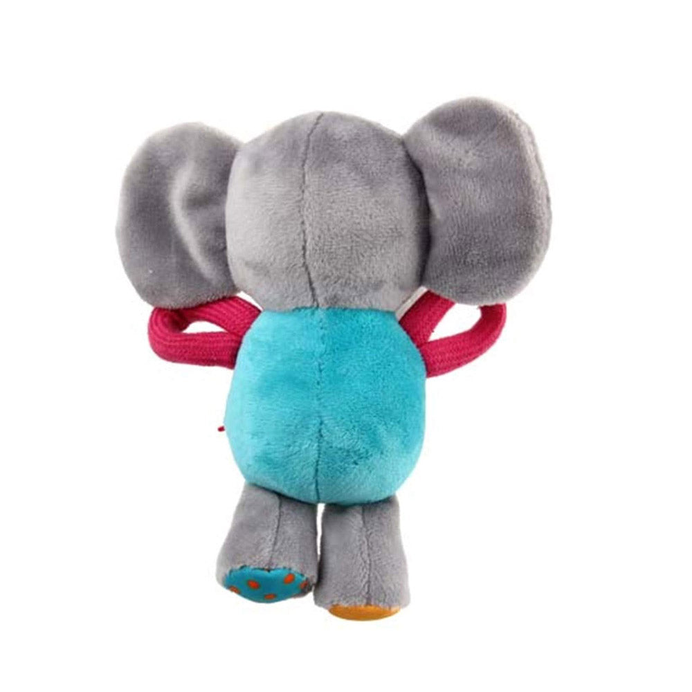 GiGwi Plush Friendz Squeaker Dog Toy – Elephant