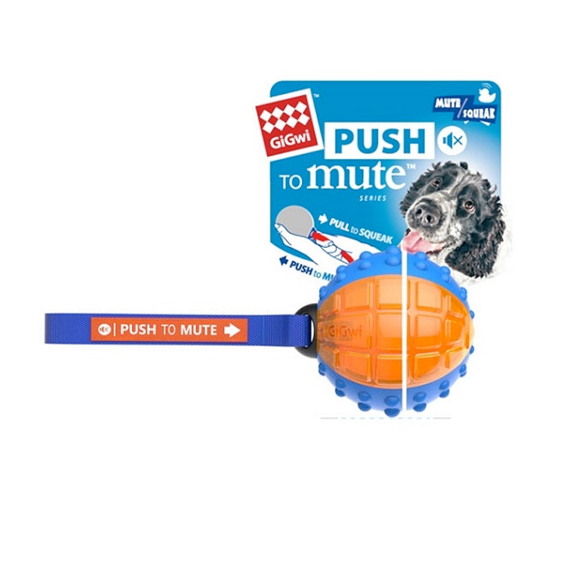 *Push To Mute Regular Ball Blue/Orange/Transparent