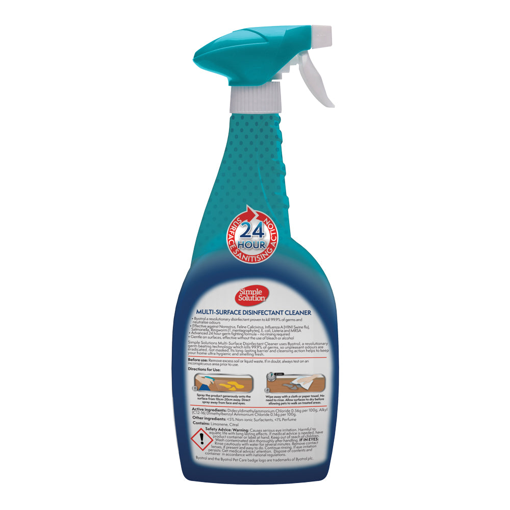 *Multi-Surface Disinfectant Cleaner 750ml