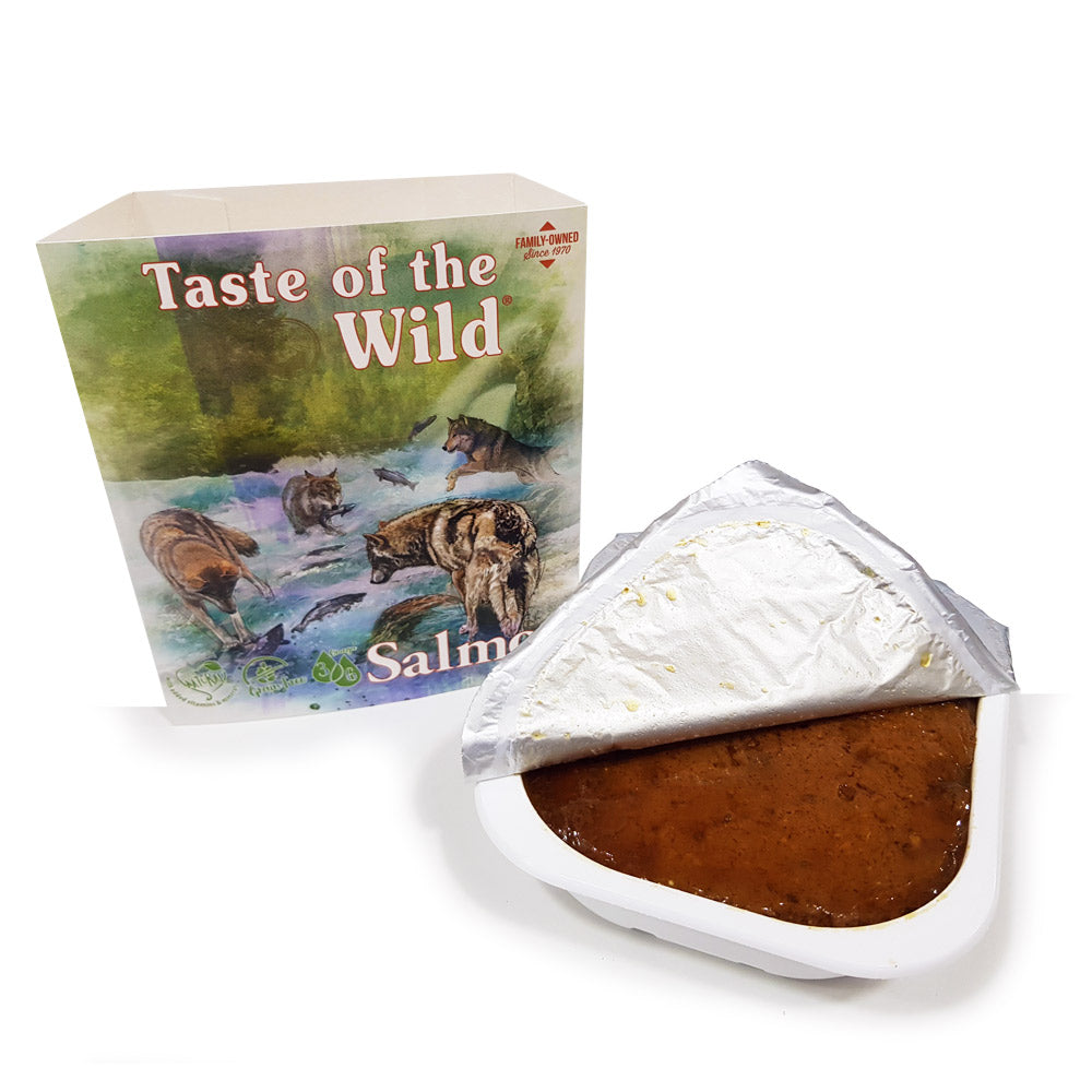 Wet Food SALMON Fruit & Veg Tray (4598316695605)