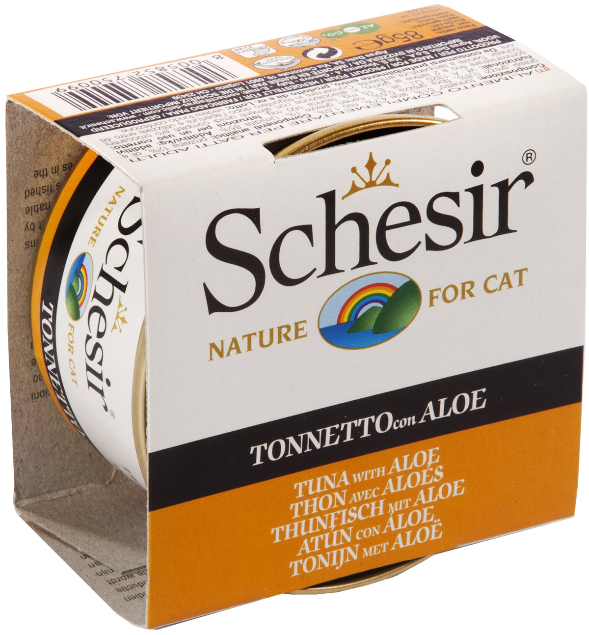 SCHESIR CAT CAN JELLY TUNA/ALOE (85g) (4599030579253)