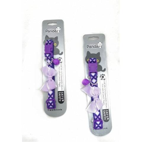 PANDA PRINTED CAT COLLAR 3/8x20-30cm