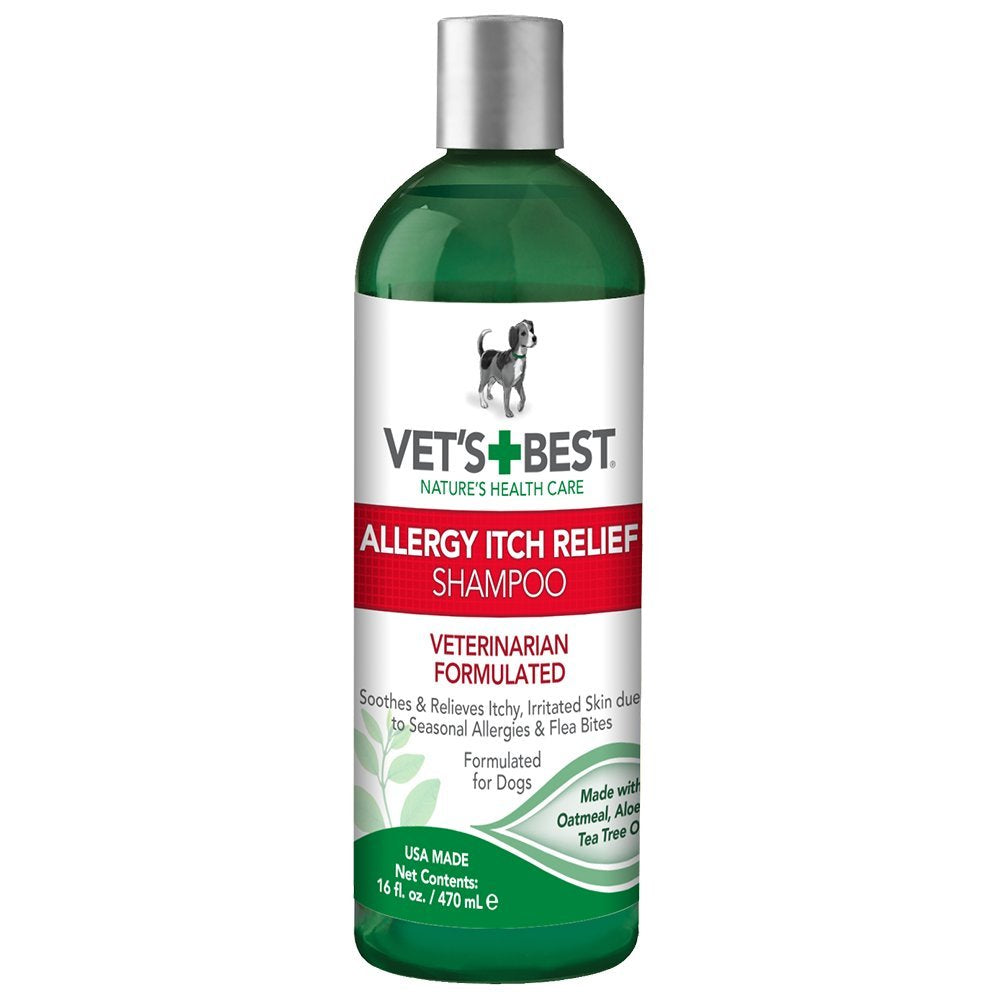Vet’s Best Allergy Itch Relief Dog Shampoo 16 oz