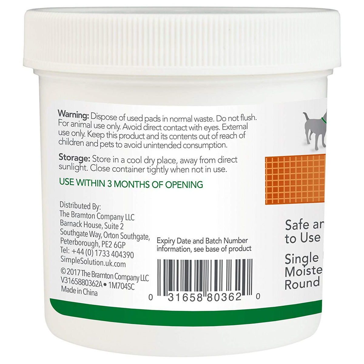 *Vet’s Best Clean Eye Round Pads