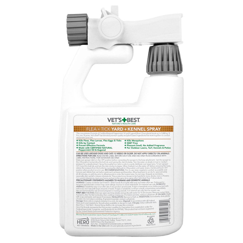 *Vet’s Best Flea + Tick Yard & Kennel Spray