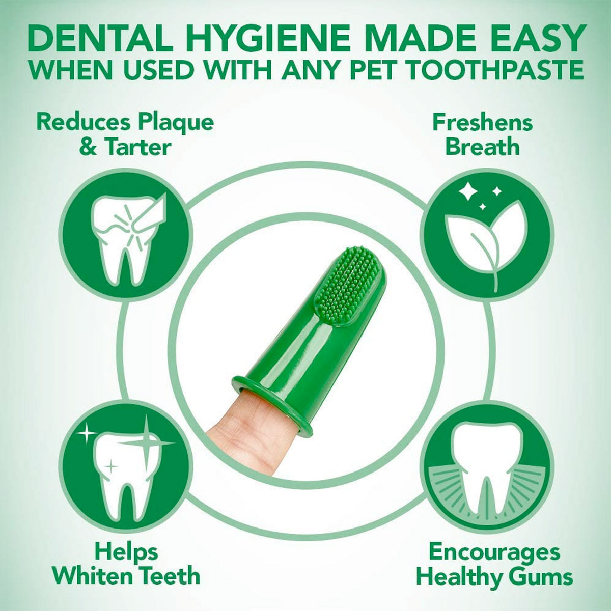 *Vet’s Best Puppy Toothpaste with Silicon Finger Brush