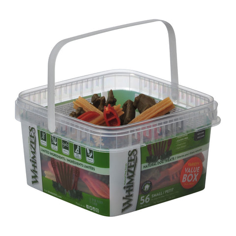 Whimzees Variety Value Box Small 56 pcs (4606114955317)