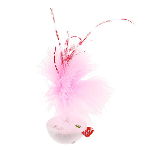 Wobble Feather Pet Droid with Natural Feather Caps & Sound Module
