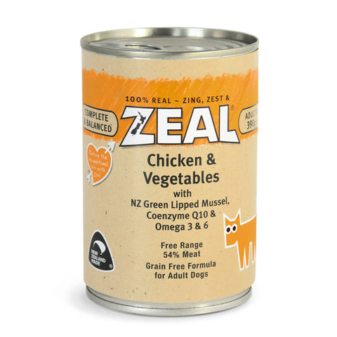Zeal – Chicken & Vegetables (390g) (4598330359861)