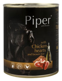 Piper with Chicken Hearts & Brown Rice 800g
