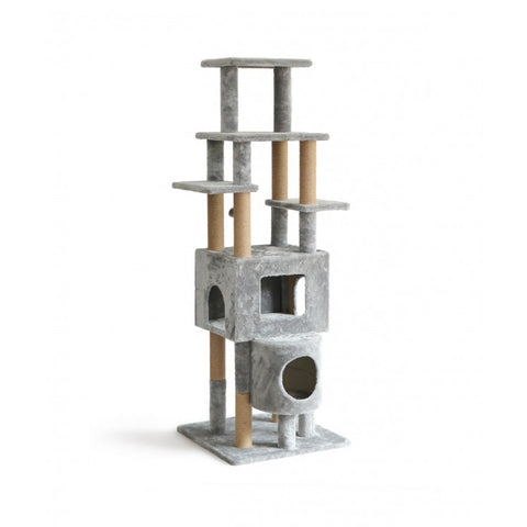 NP DESIGN CAT TREE GREY LARGE