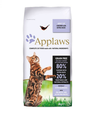 Applaws Chicken & Duck Adult Cat Food (2KG) (4630547759157)