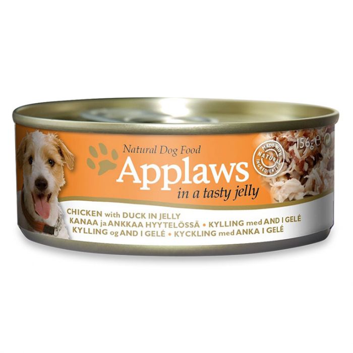 Applaws Dog Chicken with Duck in Jelly- Tin (4631742775349)