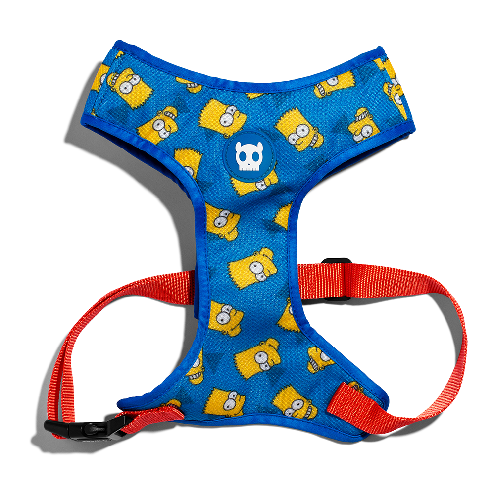Zee.Dog Bart Simpson Air Mesh Plus Harness Pet Boutique Spa