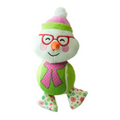 *CHRISTMAS DOG TOY FRIENDS SNOWMAN 19 CM