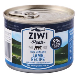 ZiwiPeak Lamb Recipe Canned Cat Food (185g)
