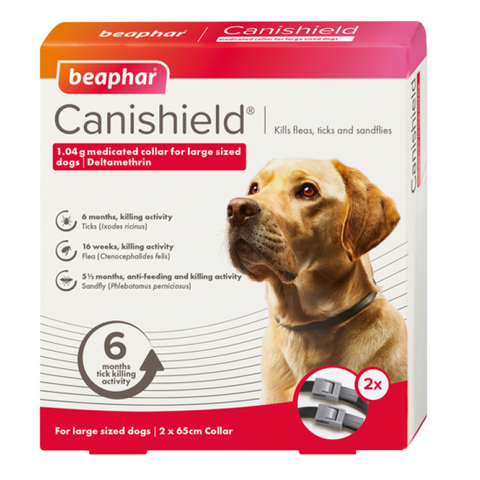 CANISHIELD FLEA & TICK COLLAR (DELTAMETHRIN) - LARGE DOGS (4632070455349)