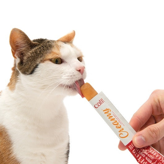 *CATIT CREAMY LICKABLE TREATS - CHICKEN & LAMB