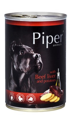Piper Animals Wet Food with Beef Liver & Potatoes 400g