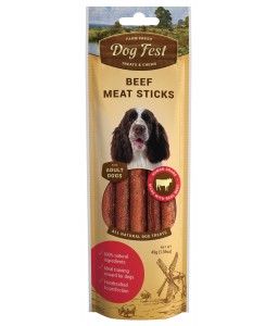 Dog Fest Beef Meat Sticks For Adult Dogs - 45g (1.59oz)