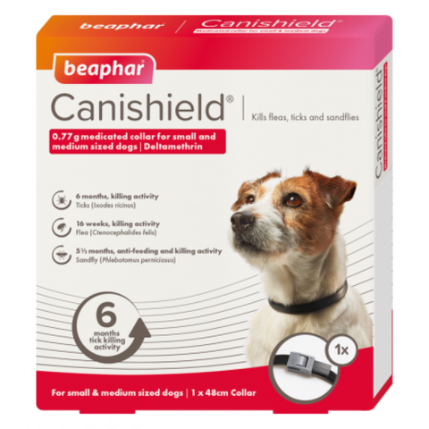 CANISHIELD FLEA & TICK COLLAR (DELTAMETHRIN) - SMALL & MEDIUM DOGS (4632071176245)