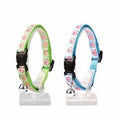 DUVO+ CAT COLLAR HEARTS GREEN/BLUE 20-30CM/10MM
