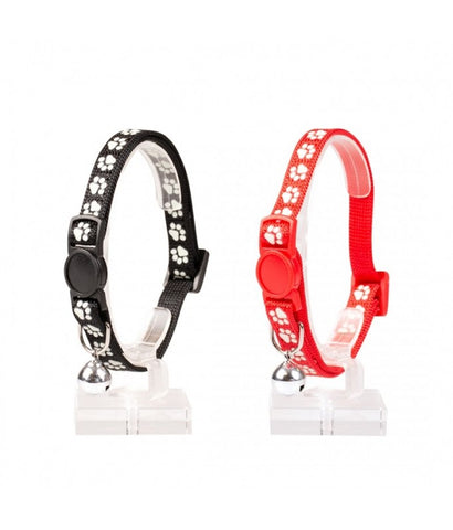 *Duvo Cat Collar Nylon Mixed Colors 20 - 30cm / 10mm
