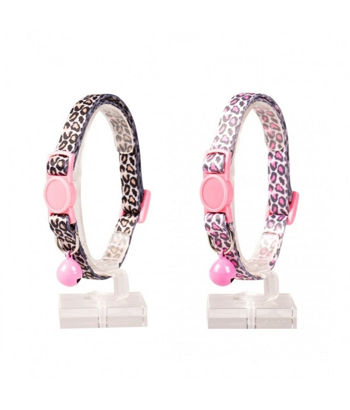 CAT COLLAR WITH PANTHER 20-30CM/10MM