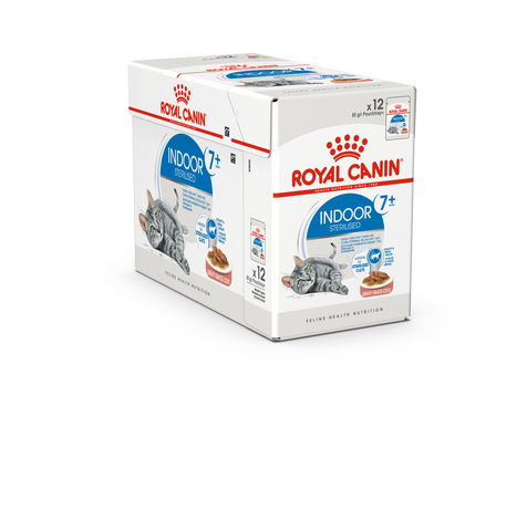 FELINE HEALTH NUTRITION INDOOR 7+ (WET FOOD - POUCHES) (4599590486069)