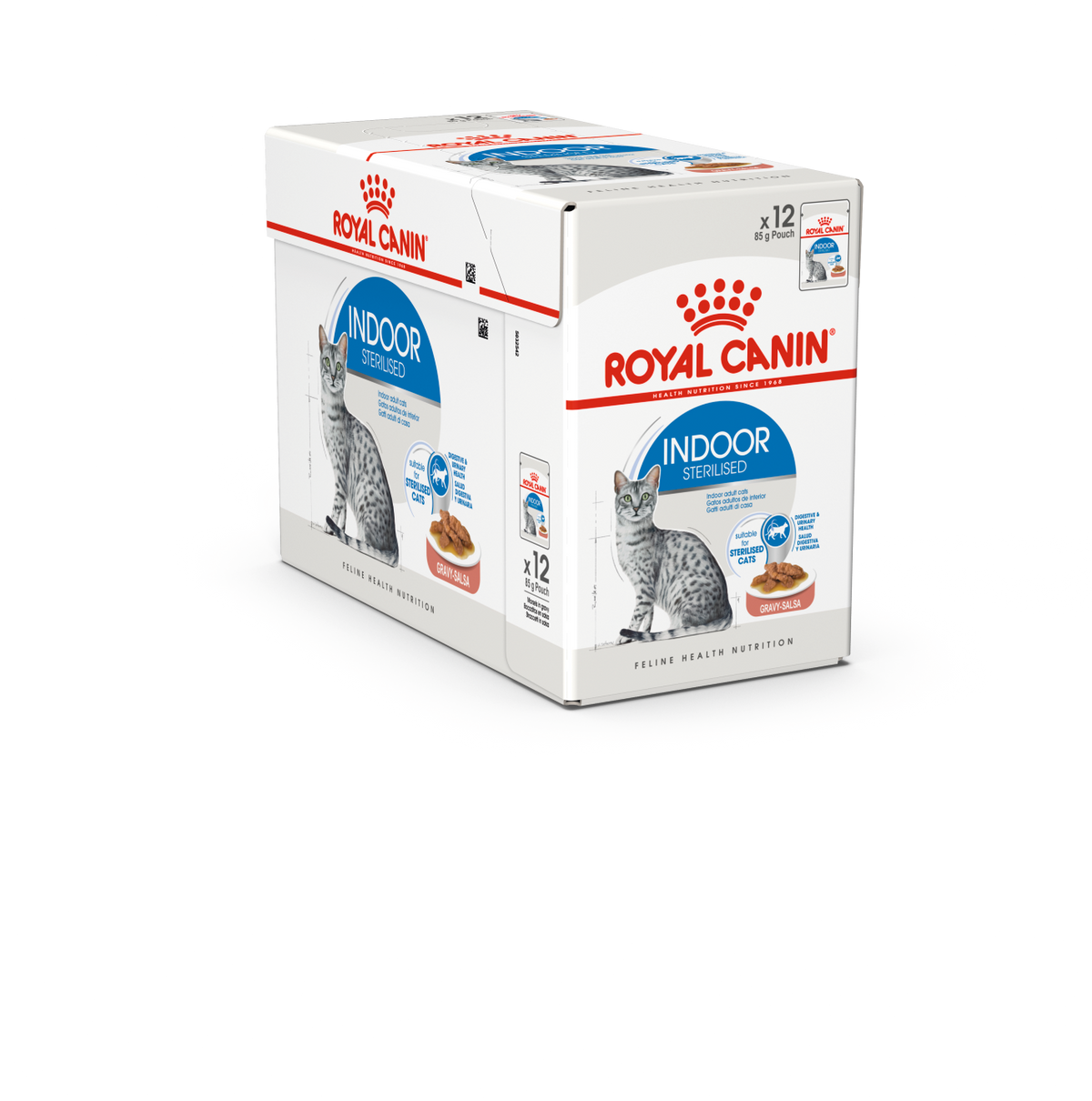 *FELINE HEALTH NUTRITION INDOOR GRAVY (WET FOOD) - POUCHE