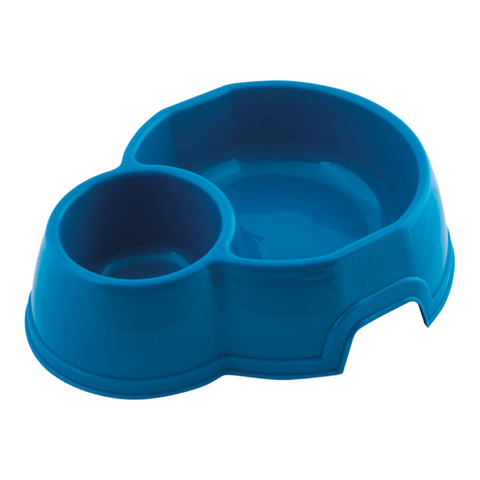 Georplast Mon Ami Double Plastic Pet Bowl