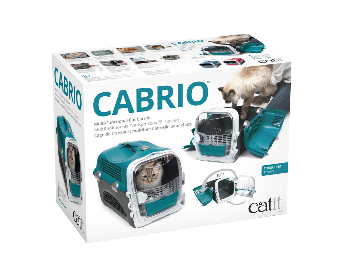CABRIO CAT CARRIER SYSTEM - TURQUOISE