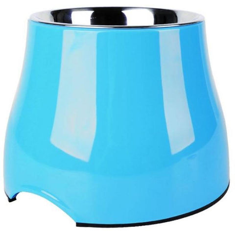 *ELEVATED BOWL FOR DOGS -  BLUE