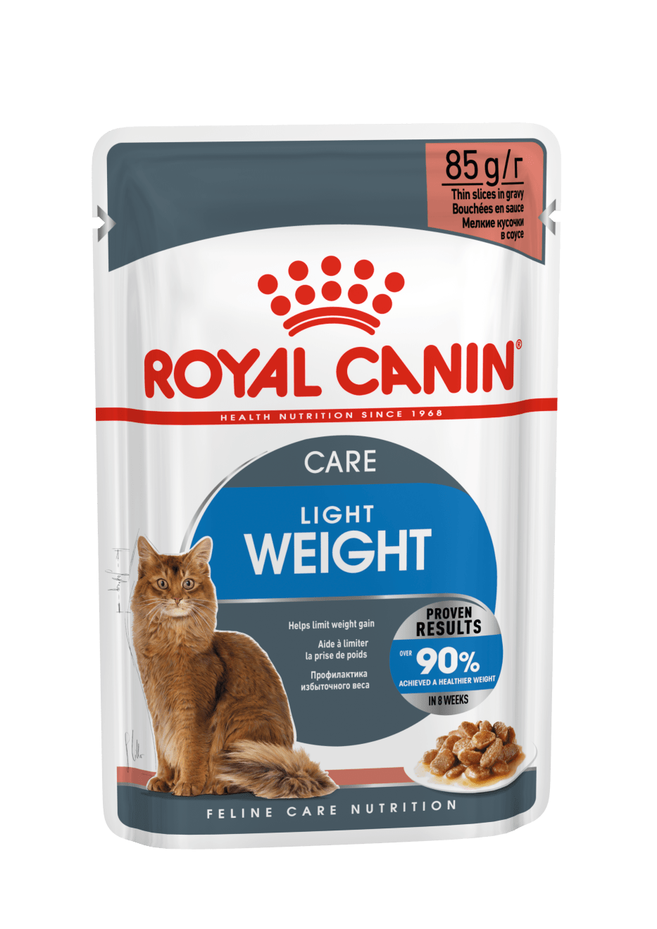 FELINE CARE NUTRITION LIGHT ULTRA GRAVY (WET FOOD) - POUCHE